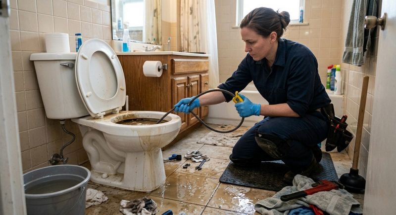 Toilet Clearing in Columbus, OH